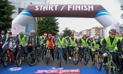 Trabzon’da Pedallar Sağlık İçin Çevrildi