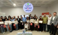 Çayeli Yazarlık Okulu İlk Mezunlarını Verdi