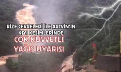 Karadeniz bölgesindeki 5 il için çok kuvvetli yağış uyarısı