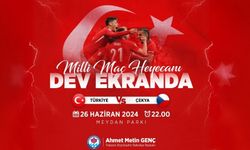 Trabzon’da Milli Maç Dev Ekranda