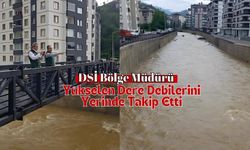 Rize’de Aşırı Yağışlarla Birlikte Dere Debileri Yükseldi