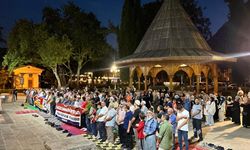 Amasya'da Gazze'de vefat edenler için dua edildi