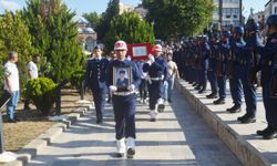 Amasya'da vefat eden Kıbrıs gazisi son yolculuğuna uğurlandı