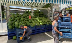 Çorum'da kaldırımı işgal eden esnafa para cezası