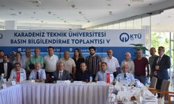 KTÜ Rektörü Prof. Dr. Hamdullah Çuvalcı basın mensuplarıyla buluştu