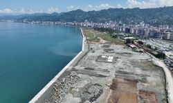 Rize'de millet bahçesinin üstyapı çalışmalarına başlandı