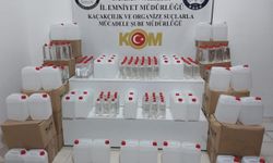 Samsun'da 1000 litre etil alkol ele geçirildi