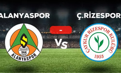 Alanyaspor Rizespor maçı 1-0 maç özeti ve golleri