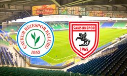 Çaykur Rizespor ile Samsunspor’un ilk 11’leri belli oldu