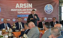 Başkan Genç, Arsin'de Muhtarlarla Buluştu