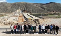 Bayburt Üniversitesi Öğrencileri, Yelpınar Barajı İnşaatını Gezdi