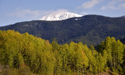 "Anadolu'nun yüce dağı" Ilgaz'da kış ve sonbahar aynı anda yaşanıyor