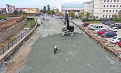 Ordu Şehir Hastanesi'nin yol güzergahlarında çalışma yapıldı