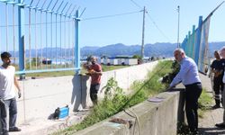 Rize Belediye Başkanı Rahmi Metin, Çalışmaları Yerinde İnceledi