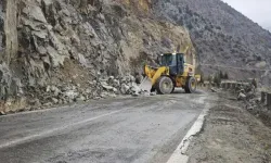 Artvin'de Heyelan! Artvin-Ardahan Karayolu Ulaşıma Kapandı