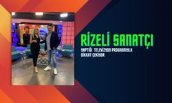 Rizeli Sanatçı Last Star Murat Çelik, Yaptığı Programıyla Dikkat Çekiyor