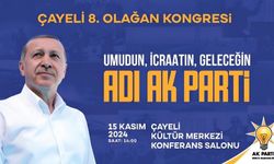 Ak Parti Çayeli’nde kongre heyecanı