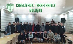 Çayelispor, Taraftarıyla Buluştu