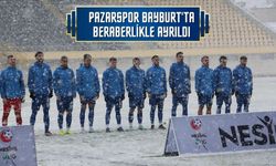 Pazarspor Bayburt'ta Beraberlikle Ayrıldı