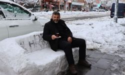 Erzurum’da Kardan koltuk yaptı