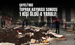 Çayeli'nde toprak kayması sonucu 1 kişi öldü, 4 kişi yaralandı