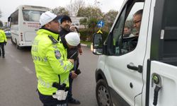 Çarşamba'da emniyetten kış lastiği denetimi