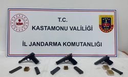 Kastamonu'da silah kaçakçılığı operasyonunda 1 zanlı yakalandı