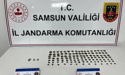 Samsun'da 113 sikke ele geçirildi