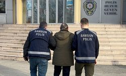 Samsun'da 17 yıl 10 ay hapis cezası bulunan firari yakalandı