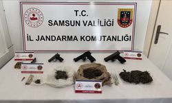 Samsun'da kanepeye zulalanmış uyuşturucu ele geçirildi