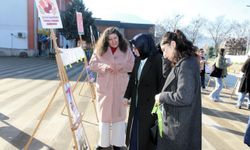 TOGÜ'de "çocuk hakları" konulu sergi ve broşür dağıtımı yapıldı