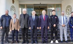 Rize Valisi İhsan Selim Baydaş Çaykur Rizespor’u ziyaret etti