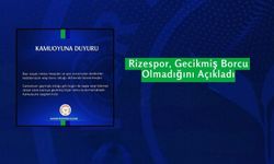 Çaykur Rizespor Kulübü’nden Vergi Borcu İddialarına İlişkin Açıklama