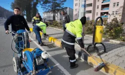 Arhavi Belediyesi’nden Sahil Caddesi’nde Bordür Boyama Atağı