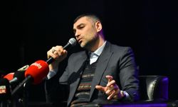 Burak Yılmaz, Trabzon'da "Spor Söyleşileri" programında konuştu