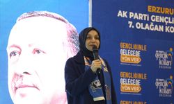 AK Parti'li Usta, partisinin İl Gençlik Kolları 7. Olağan Kongresi'nde konuştu