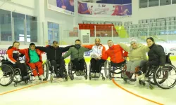 Erzurum’da Tekerlekli Sandalye Curling Milli Takım Seçmelerine Anlamlı Ziyaret