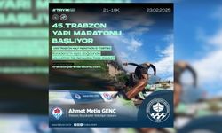 45. Uluslararası Trabzon Yarı Maratonu İçin Geri Sayım Sürüyor