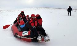 Erzurum’da Karda rafting heyecanı