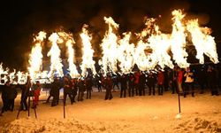 Erzurum’da Avrupa Kış Sporları Başkenti şenliği