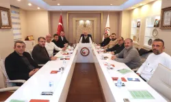Rize Ticaret ve Sanayi Odası 117. Yönetim Kurulu Toplantısını Gerçekleştirdi
