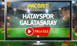 Hatayspor Galatasaray Maçı Kaç Kaç Bitti Geniş Maç Özeti