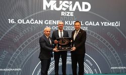 Rize MÜSİAD’da Şimşek Dönemi