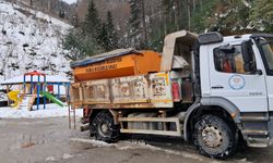 Trabzon'da Kar Nedeniyle Kapalı Yol Kalmadı