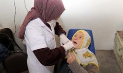 Tokat'ta vatandaşlara diş taraması yapıldı