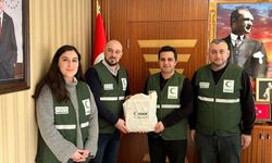 Rize Yeşilay'dan Çamlıhemşin Kaymakamı Serkan Böyük'e ziyaret