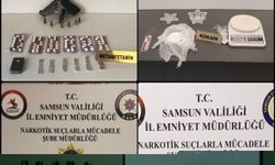 Samsun'da uyuşturucu operasyonunda 5 zanlı yakalandı