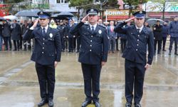 Giresun'un ilçelerinde Türk Polis Teşkilatı'nın 180. kuruluş yıl dönümü kutlandı