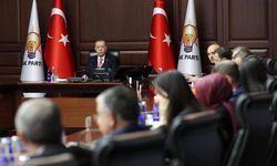 AK Parti MYK Toplantısı Cumhurbaşkanı Erdoğan başkanlığında başladı