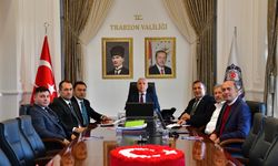 Şinik OSB Yönetim Kurulu Trabzon Valisi Başkanlığında Toplandı